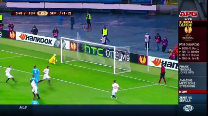 2-2 All goals and English Highlights - Zenit St. Petersburg vs Sevilla 23.04.2015