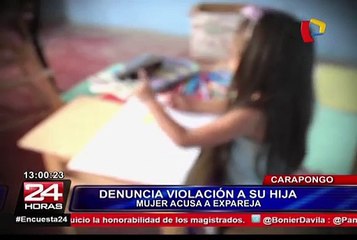 Carapongo: madre denuncia que expareja violó a su menor hija