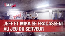 Jeff et Mika se fracassent VRAIMENT au jeu du serveur - C'Cauet sur NRJ