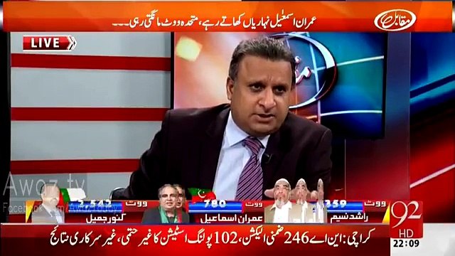PTI has achieved its destiny by giving message that only PTI can give tough fight to MQM in Karachi - Rauf Klasra