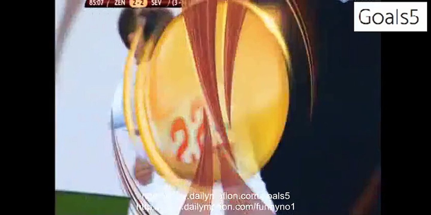 Kevin Gameiro Goal Zenit St Petersburg 2 - 2 Sevilla Europa League 23-4-2015