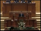 Discurs in Parlament, la dezbaterea moțiunii de cenzură PNL