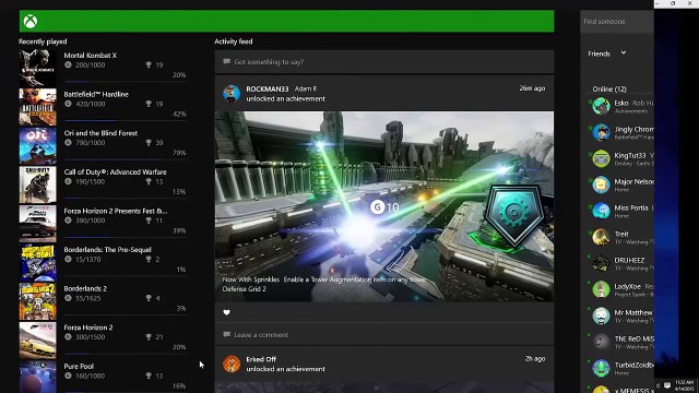 Console Microsoft Xbox One - Mise à jour de mai (Xbox One, Windows 10)