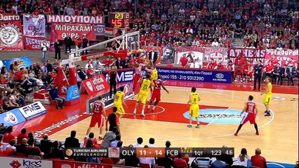 Highlights: Olympiacos Piraeus-FC Barcelona, Game 4