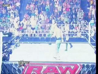 Handicap match John cena vs Nexus six vs one.