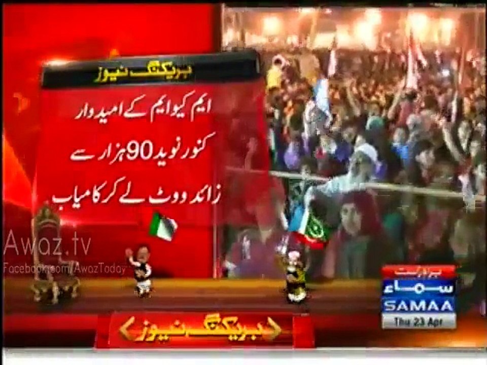 MQM maintains big majority in NA 246; Kunwar Naveed gets over 93,000 votes