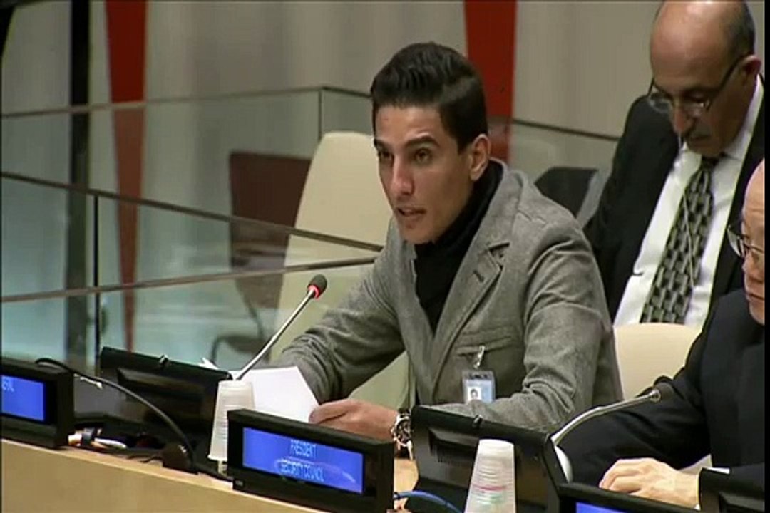 كلمة الفنان محمد عساف في الأمم المتحدة بنيويورك