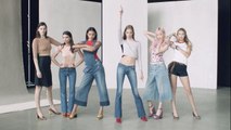 On Set with Vogue - 6 Models Make Moves in Spring’s Most Personal Denim