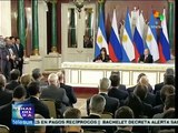 Fortalecen Rusia y Argentina relaciones económicas y comerciales