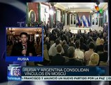 Refuerzan Argentina y Rusia su relación con acuerdos estratégicos