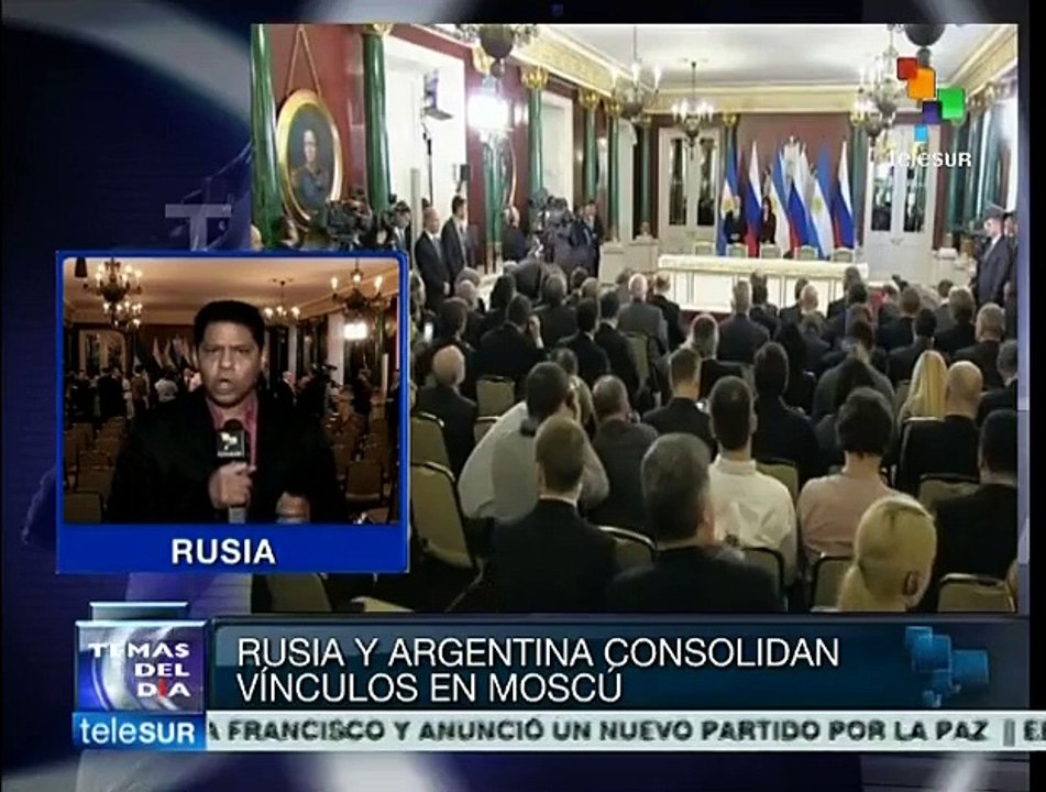 Refuerzan Argentina y Rusia su relación con acuerdos estratégicos