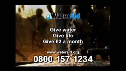 WaterAid DRTV advert | UK Fundraising