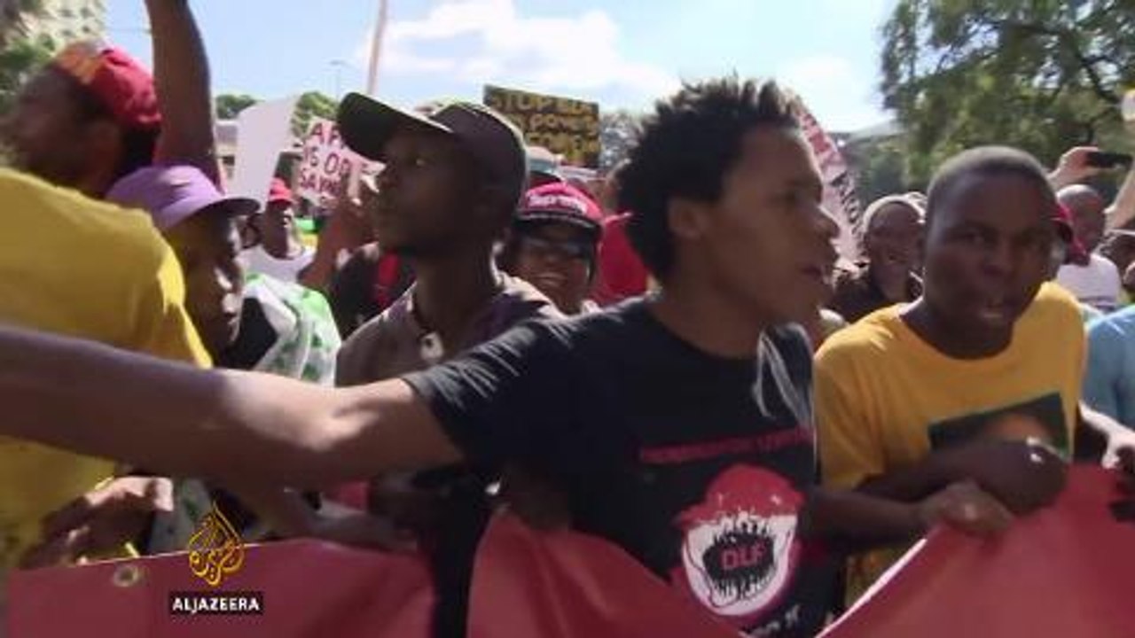 South Africans denounce xenophobia in massive march