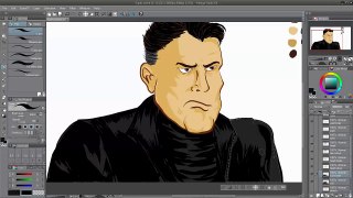 Batman v Superman - Bruce Wayne time-lapse Speed Drawing