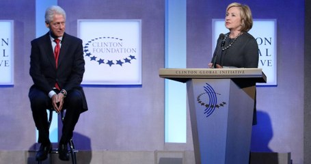 Clintons' personal wealth intertwined with charity