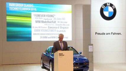 CONFERÊNCIA DE IMPRENSA BMW TECHNO CLASSICA 2015