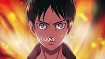 Top 10 Favorite Main Anime/Manga Characters