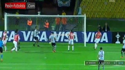 Ind. Santa Fe(COL) 3-1 Atlas(MEX), Copa Libertadores 2015, Grupo 1, Ultima Fecha, All Goals, Full Highlights, 22/04/2015
