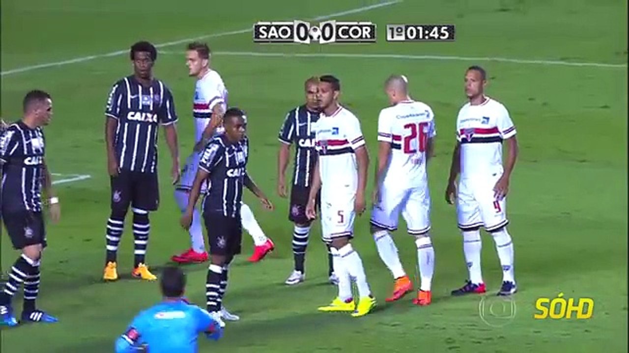 Sao Paulo(BRA) vs Corinthians(BRA), Copa Libertadores 2015, Grupo 2, Ultima Fecha, All Goals, Full Highlights, 22/4/2015