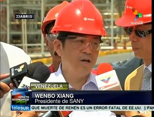 Venezuela y empresa china Sany Group crean zona económica especial
