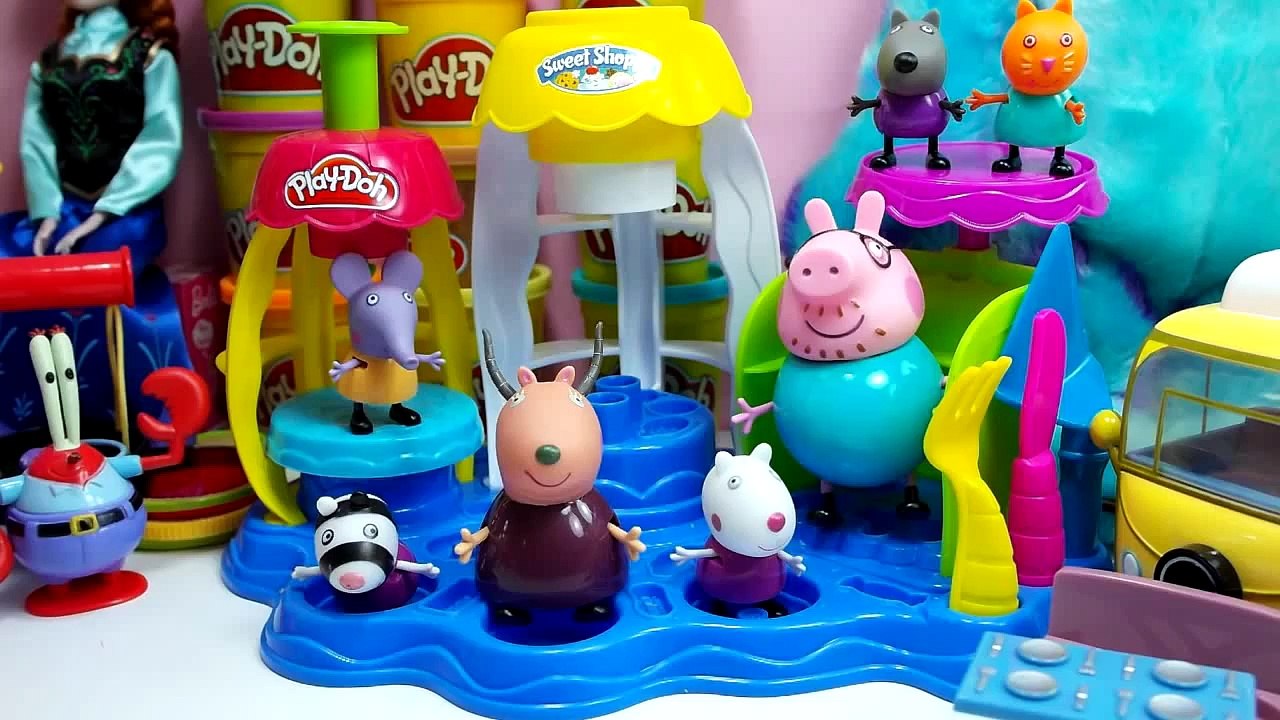 Peppa Pig Play Doh Bakery sweet creations Playdough toys