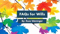 Calgary Legal Wills FAQ - Gay and Lesbian Couples estate planning