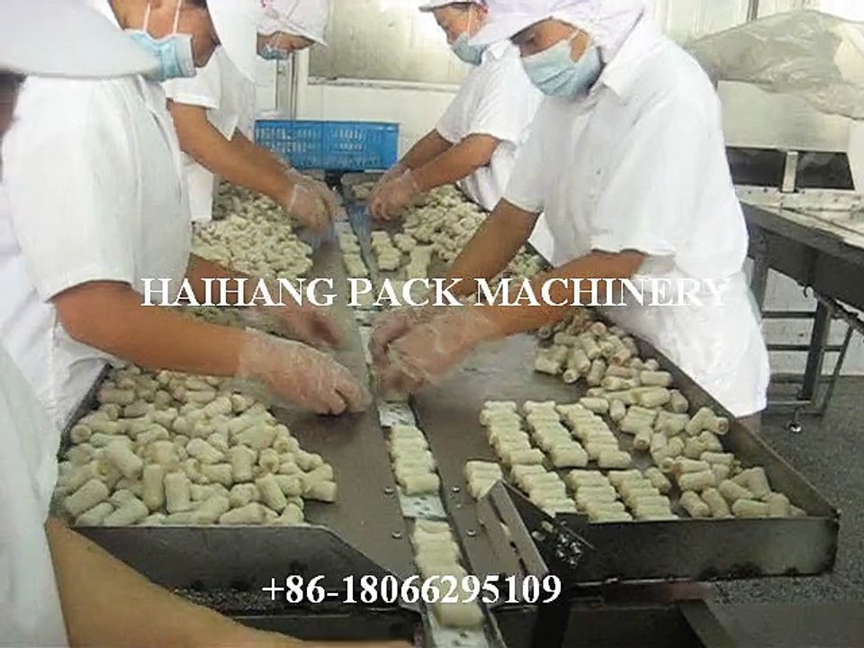 Seafood meat balls packing machine