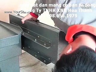máy cắt dán màng co tập sách, máy cắt dán và rút màng co hộp