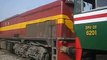 Pakistan Railways 4 7 1 8  Moving with style along a dead chinies locomotive 6201.avi