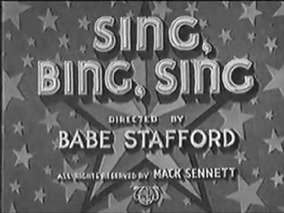 Sing, Bing, Sing (1933)