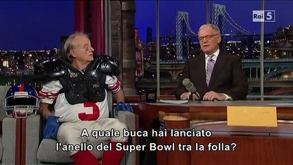 Bill Murray al David Letterman Show