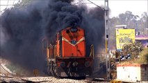 THE DIESEL VOLCANIC ERUPTION BY SMOKING ALCOS : INDIAN RAILWAYS
