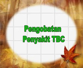 Obat Untuk Penyakit TBC
