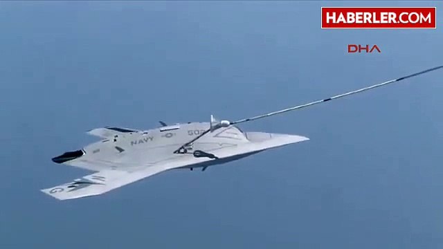 Yeniden İnsansız Savaş Uçağına İlk Kez Havada Yakıt İkmali Yapıldı