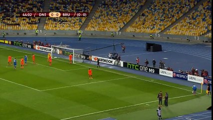 Dnipro	1-0	Club Brugge goals and highlights 23..04.2015