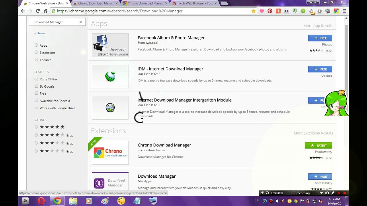 Chrono Download Manager
