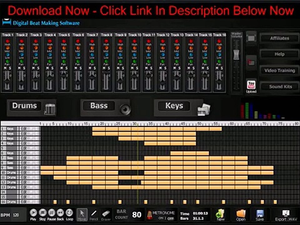 Free Download Dr Drum Full Version  - The Best Beat Maker Software! [Dr Drum Beat Making Software