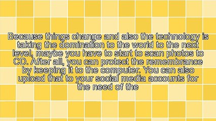 How To Scan Photos To CD