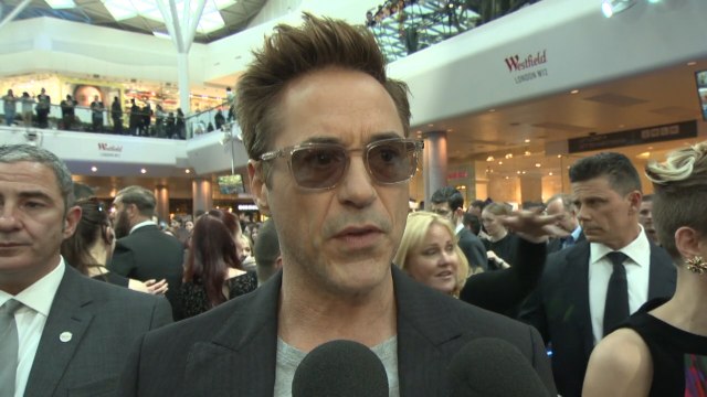Avengers Age of Ultron European Premiere: Robert Downey Jr.