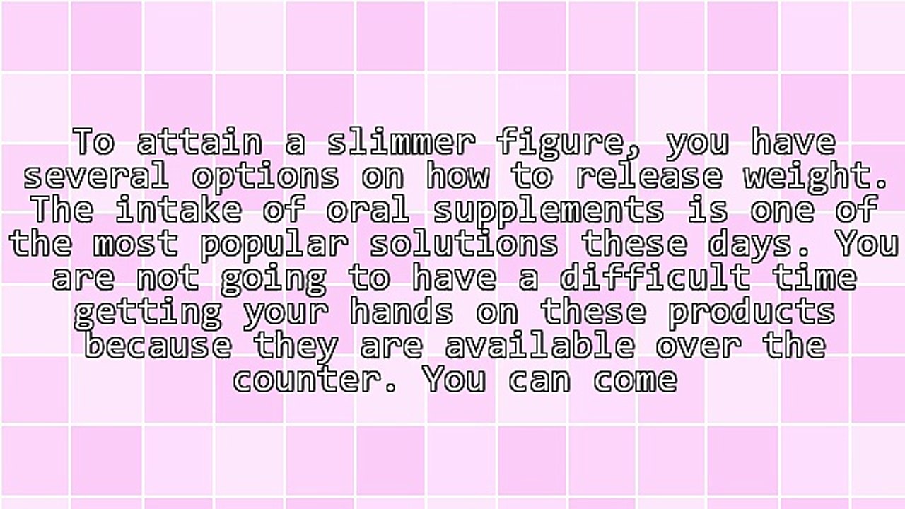 The Benefits Of Opting To Release Weight In The Traditional Way