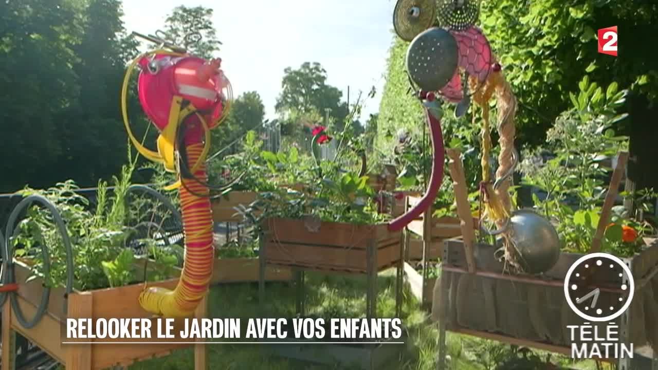 Jardin - Relooker le jardin avec vos enfants
