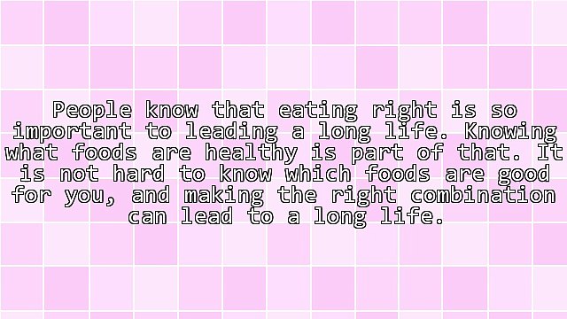 Knowing What Foods Are Healthy Now