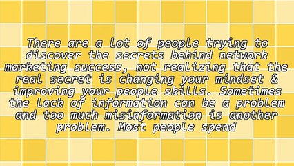 Network Marketing: Stop Chasing Your Friends & Family