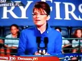 Sarah Palin Rips A Protester a New One