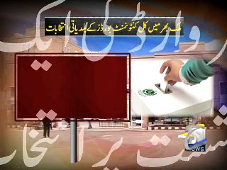 Cantonment Board Elections on 25 April-24 Apr 2015