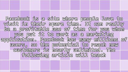 Marketing And Advertising Tips With Facebook - Proven Strategies To Try!