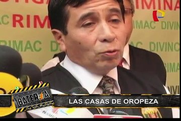 Intervienen viviendas vinculadas a Gerald Oropeza