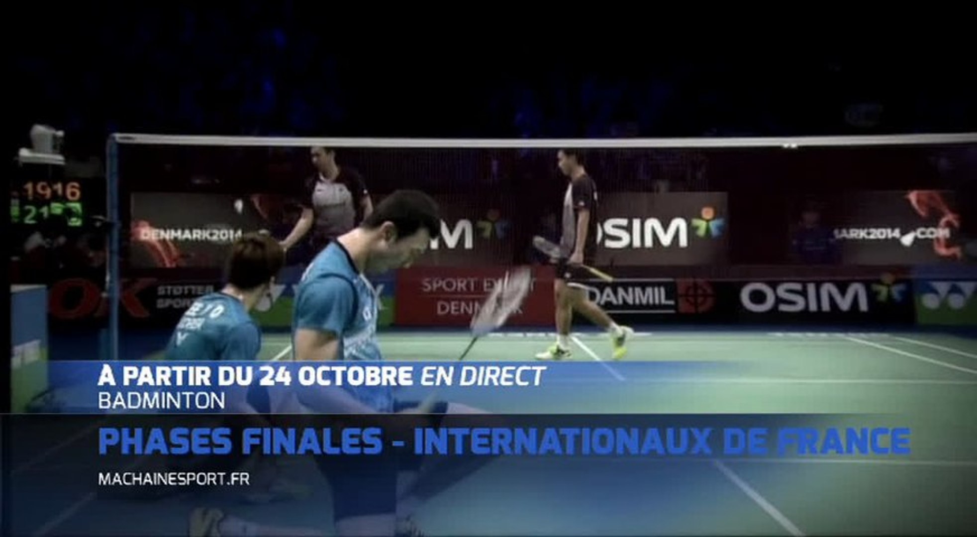 Badminton : Open de france en direct sur MCS - Vidéo Dailymotion