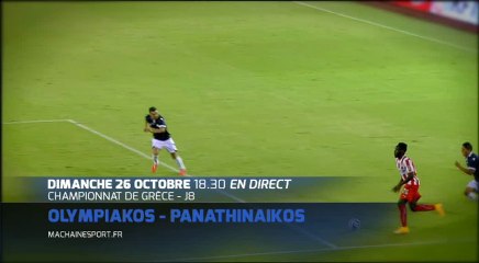 Grèce J8 : Olympiakos - Panathinaikos en direct sur MCS