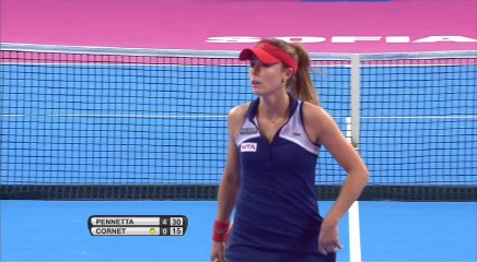 WTA Sofia - Pennetta vs Cornet